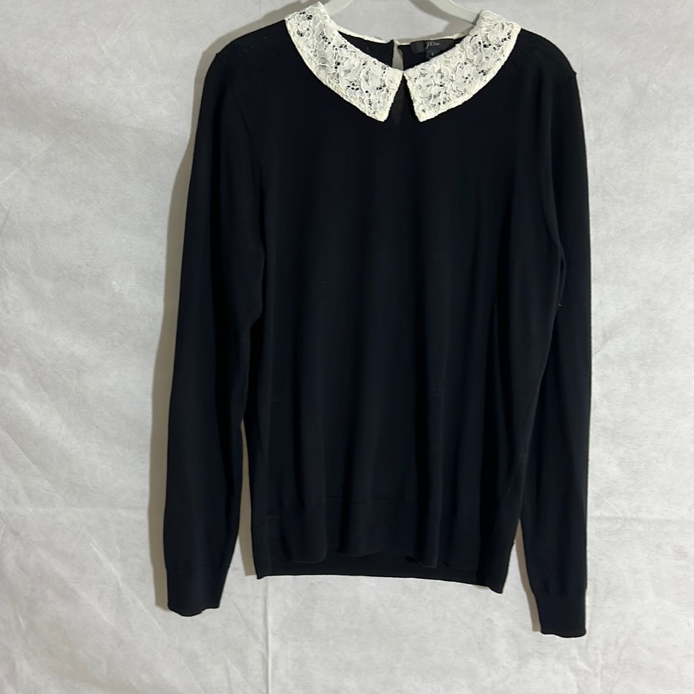 J Crew  Peter Pan Collar Sweater